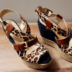 Nine West wedge sandals